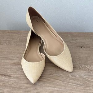 Marc Fisher Cream Women's Flats